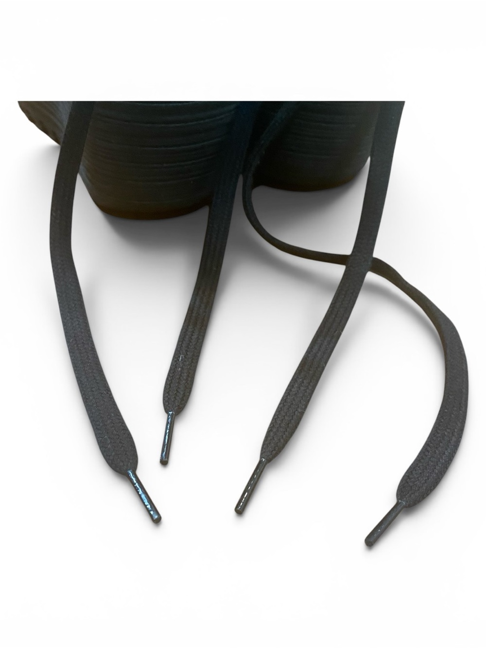 Fly London YUZU Black Leather Peep-Toe Wedge Sandals with Back Tie, EU 37. - Picture 10 of 11